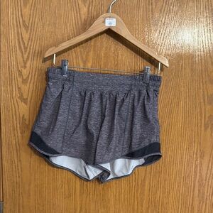 Lululemon Athletica Charcoal Athletic Shorts
